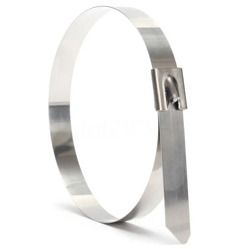 10X нержавеющая сталь морской ранг Металлические Кабельные стяжки