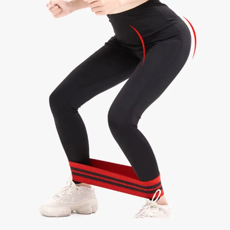 

Эластичная лента для упражнений для ног и ягодиц, эластичная мини-лента для занятий йогой и фитнесом
