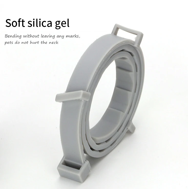 Избавляет от блох клещей ошейник для собак кошек до 10 мес домашних животных