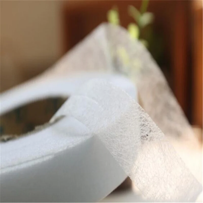 

1Roll/70 Yards Fabric Tape Hemming Strip Double Side Adhesive for Garment Accessories Sewing Tool