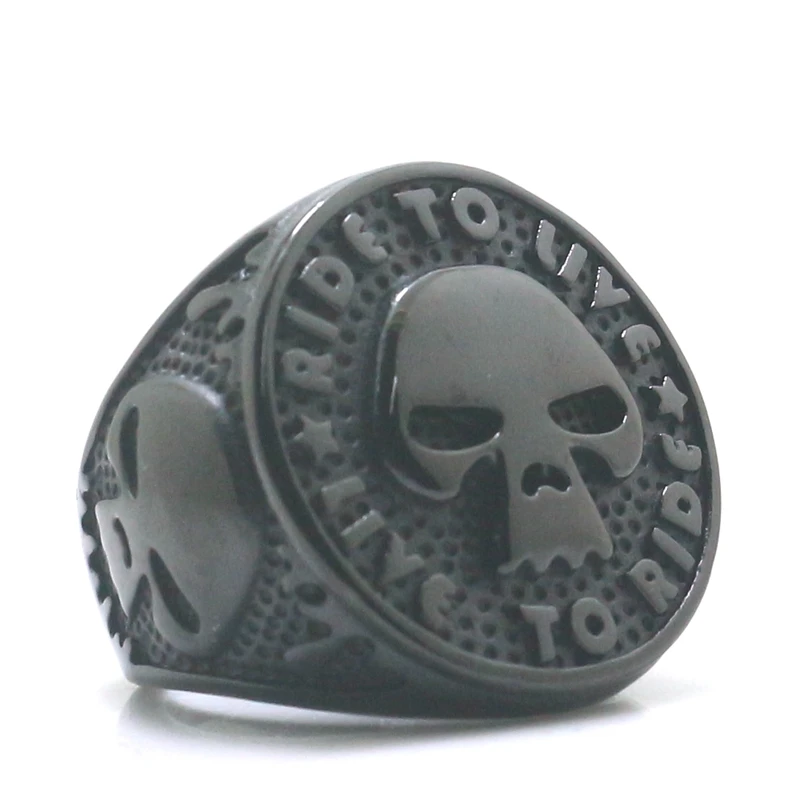 Кольцо унисекс, из нержавеющей стали 316L, Размер 7 на Размер 15