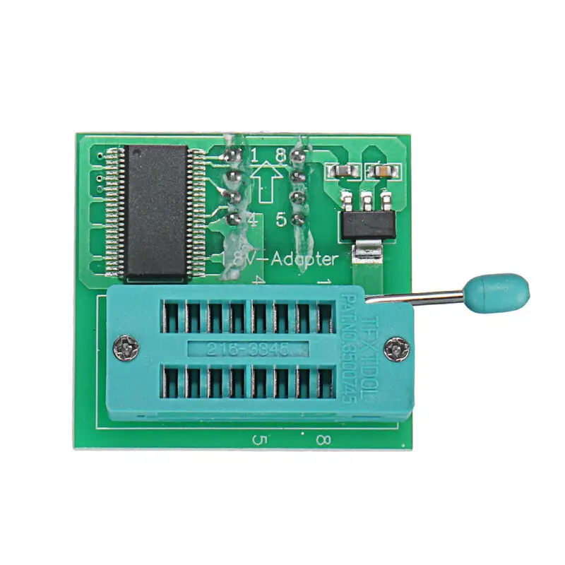 

Desktop Motherboard CH341A+SOIC8 Clip+1.8V Adaptor+SOIC8 Adapter Accessories
