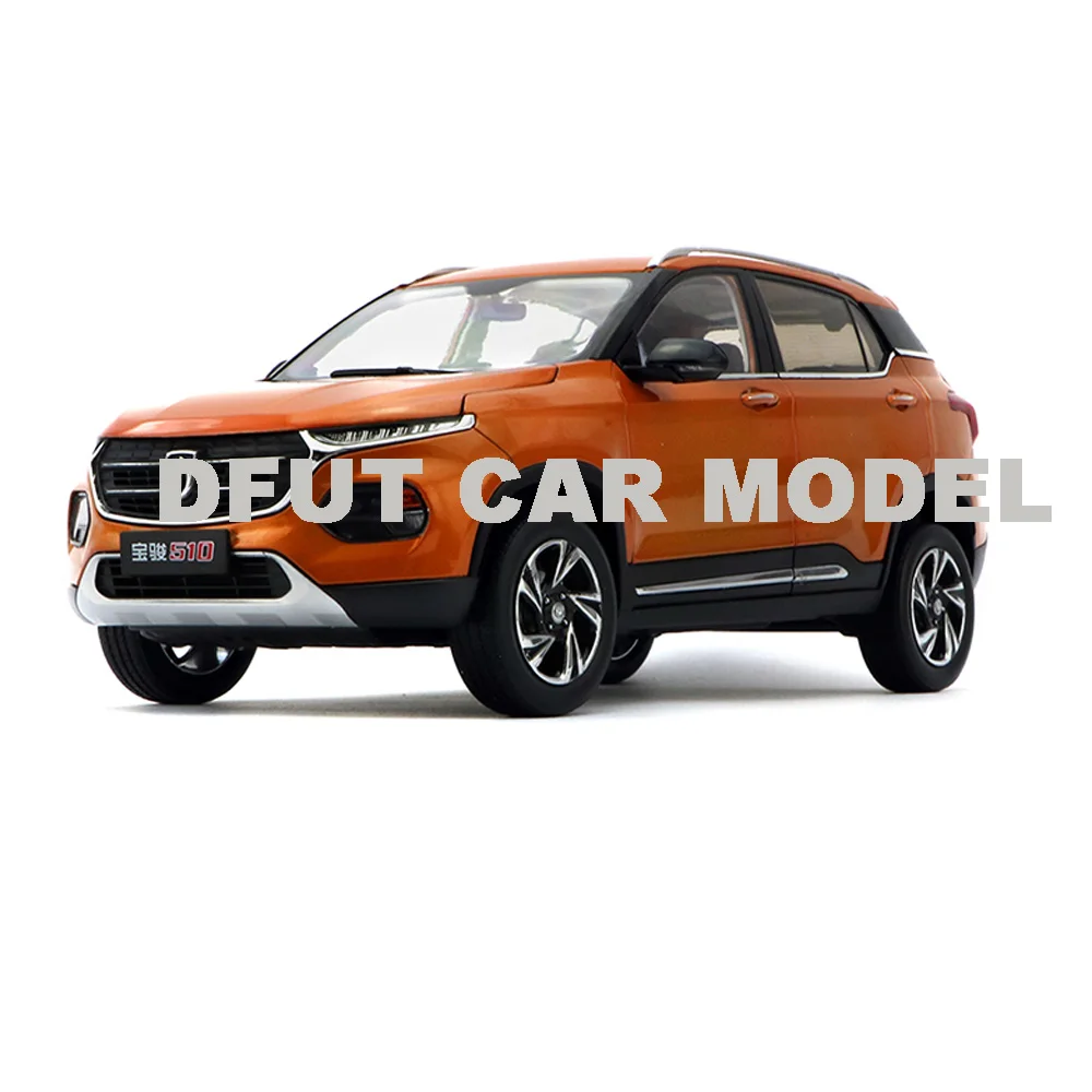Модель автомобиля BAOJUN 510 в масштабе 1:18 литой металлический сплав модель игрушка