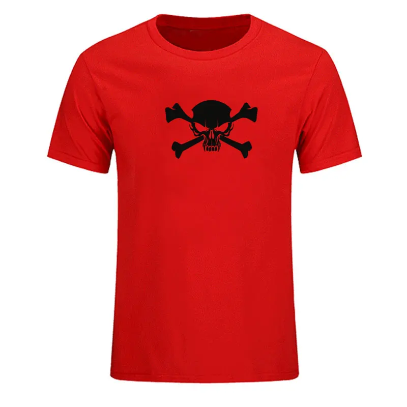 

New Summer 2021 short sleeve casual you print the coolest skull T-shirt for men