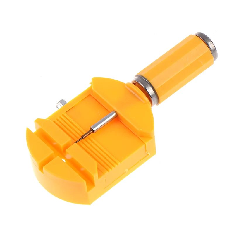 

1 набор металлических инструментов для часов, инструмент для регулировки со штифтом для часов, браслета, съемник звеньев браслета