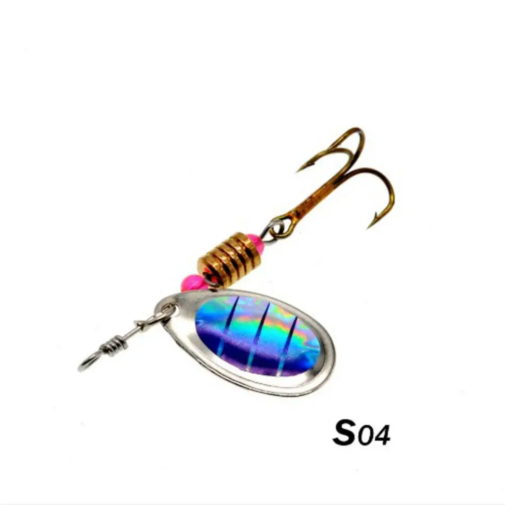 

10PCS/Box Spiner Metal Lures Fishing Lures Hard Artificial Bait Fresh Water Bass Walleye Crappie Minnow Swimbait Fishing Tackle
