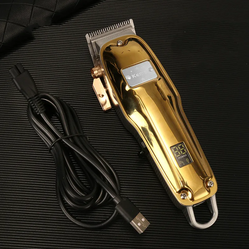 Kemei Professional All Metal Hair Clipper Men Electric Trimmer Fade Cutter Haircut Machine Barber shop KM-1983 | Бытовая техника