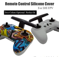 colorful case skin drone accessories for dji fpv remote controller silicone cover transmitter graffiti scratch protective film