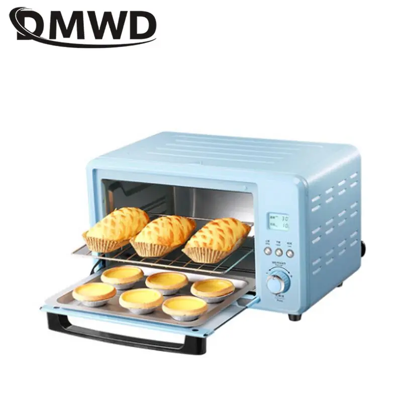 DMWD 25L мини автоматическая электрическая духовка многофункциональные хлебные
