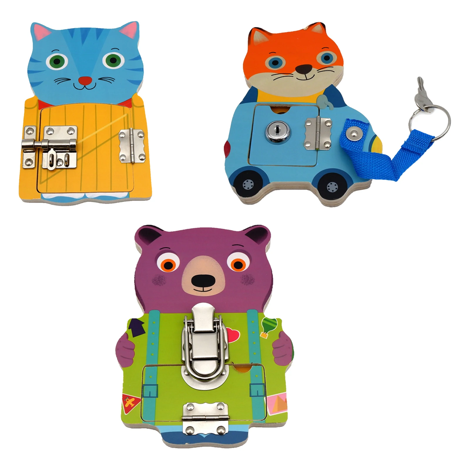 Малыш заняты доска деревянная Пасхальная корзинка Сенсорное воспитание