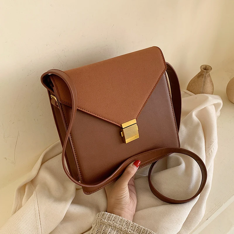 Винтажная модная женская квадратная сумка 2019 Новая высококачественная матовая