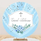 Фон для фотосъемки с изображением круглого круга с изображением бога и надписями Мой крест, украшение для вечеринки, студийное Причастие