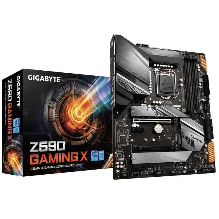 

GIGABYTE Z590M Gaming X Motherboard with Intel Z590 Chipset LGA 1200 Socket Support 10th and 11th Gen Core Series Processors