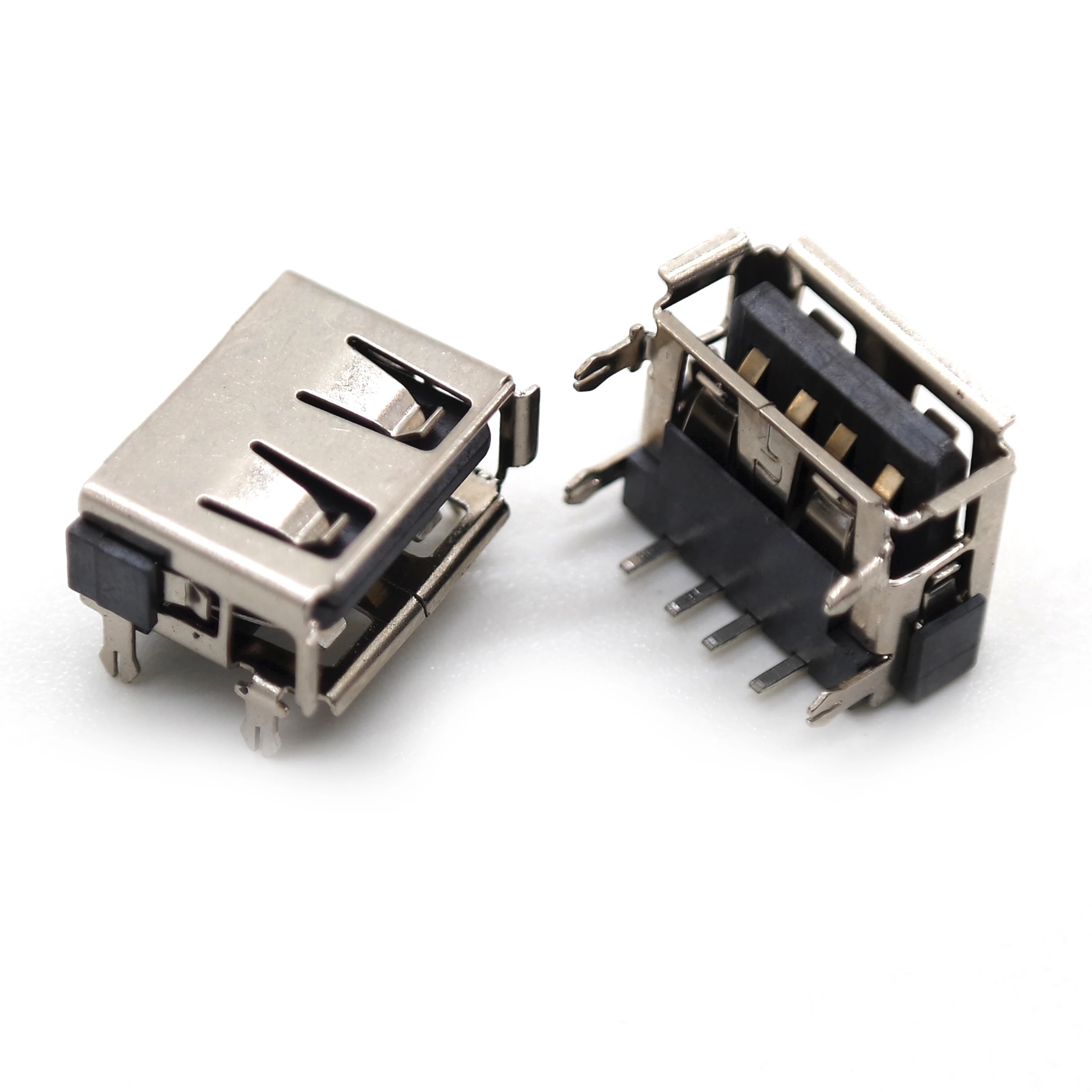 10 шт. USB-разъёмы 1 0 4 контакта 90 ° | Электроника