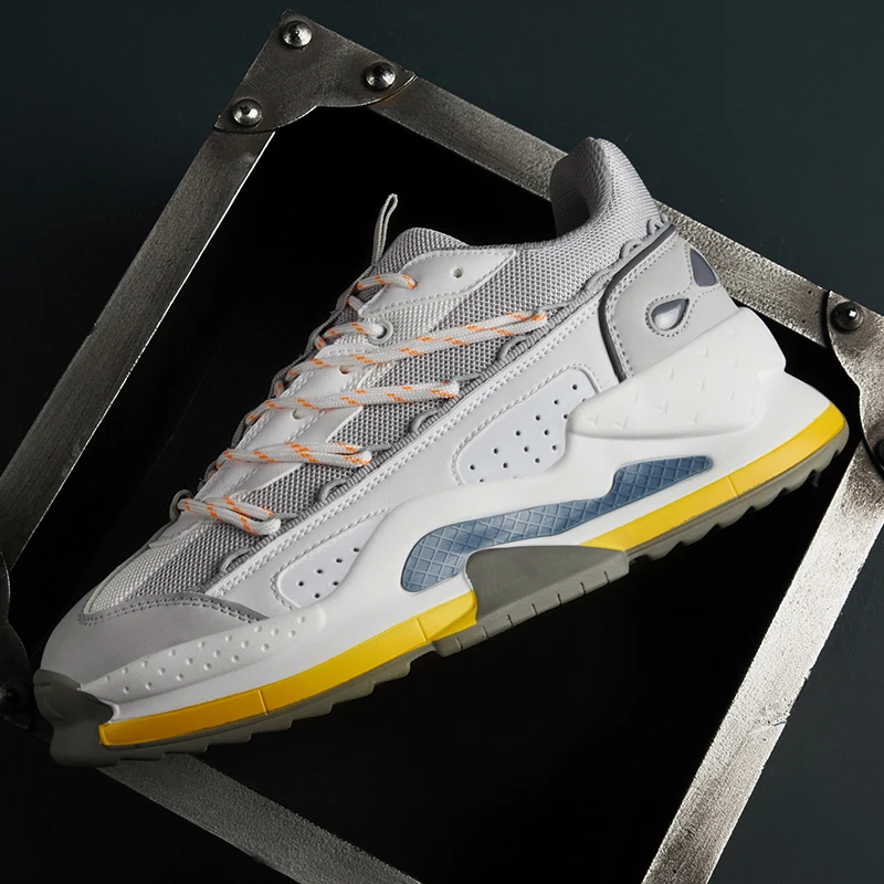 

Trend Outdoor Men Free Running for Men Jogging Walking Sports Shoes High-quality Lace-up Athietic Breathable Chunky Sneakers
