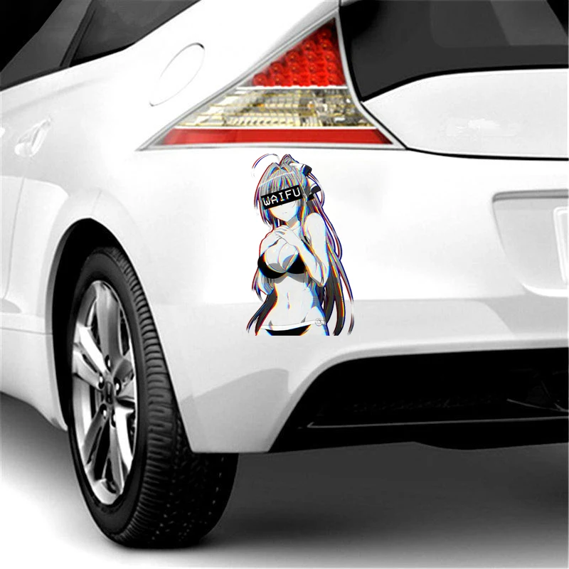 Горячая сексуальная аниме креативная наклейка Isuzu Waifu Сексуальная Аниме Девушки