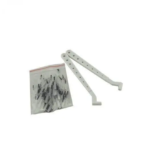 Dental 100 Pcs Disposable Composite Brush Tips With 2 Handles Dentist | Красота и здоровье