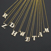 rhinestone initial letter necklaces for women cz zircon alphabet pendant necklace collares chain female jewelry christmas gifts