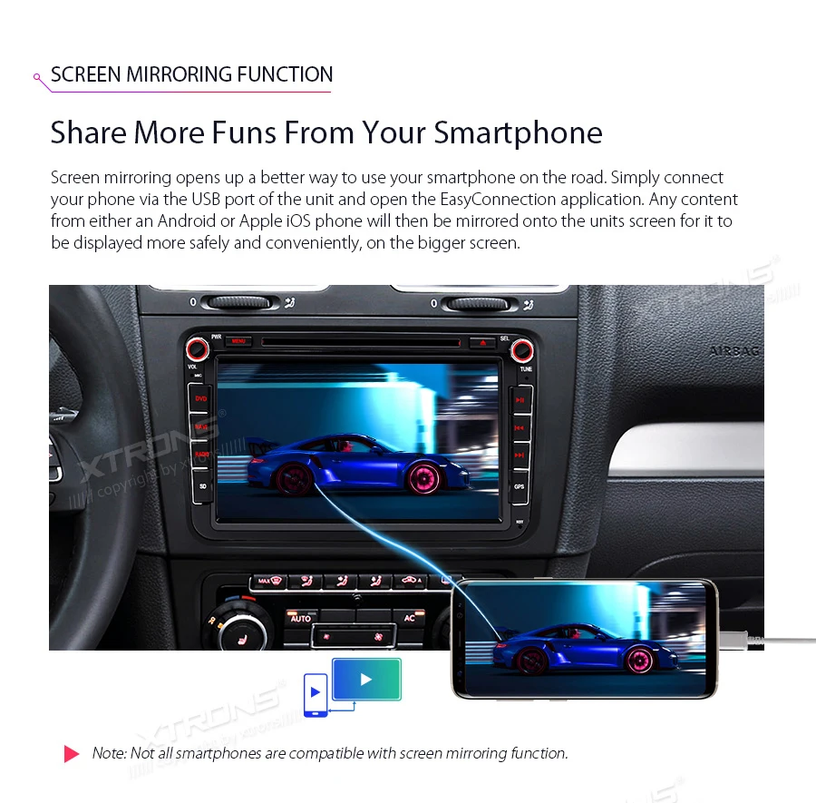 XTRONS " Android 9,0 Восьмиядерный gps автомобильный стерео dvd-плеер для Volkswagen Golf MK5 Jetta V Magotan Passat B для SKODA для сиденья