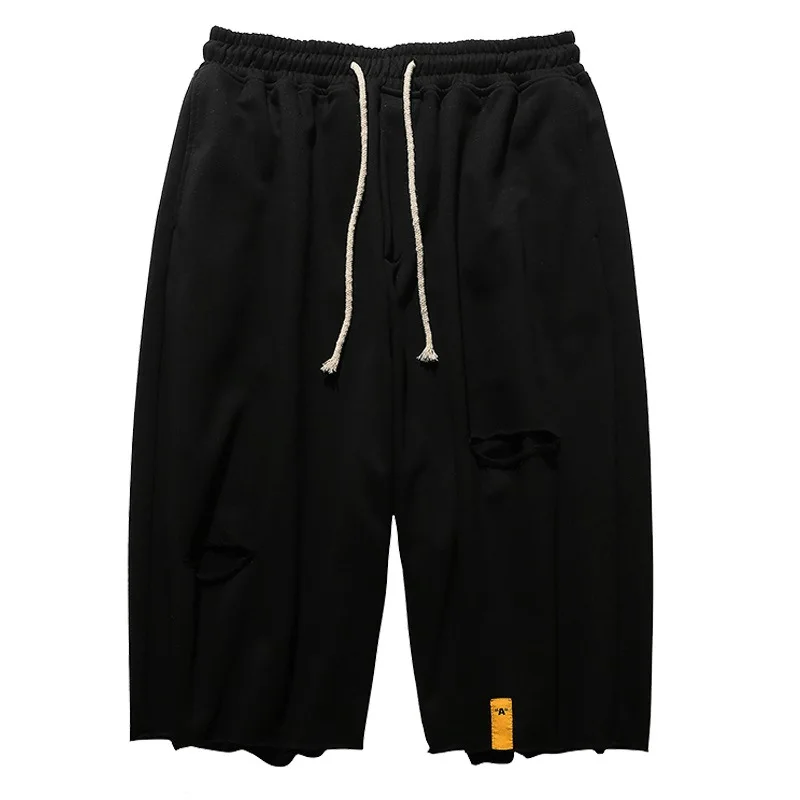 

Summer 2021 Men's Loose Sports Wide Leg Pants Casual Men's Pant Trend Go with Seventy Pants