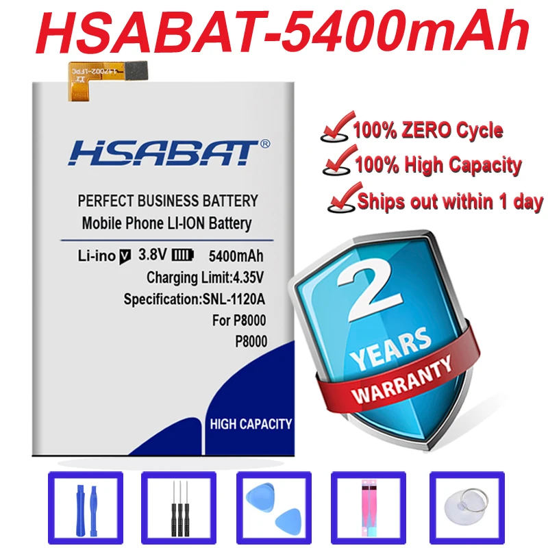 Аккумулятор HSABAT 5400mAh для Elephone P8000 бесплатная доставка|battery for elephone|battery forbattery elephone
