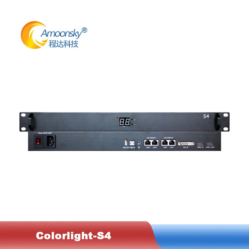 Colorlight s4 video sender box максимальная поддержка 2 3 миллиона пикселей для полноцветного