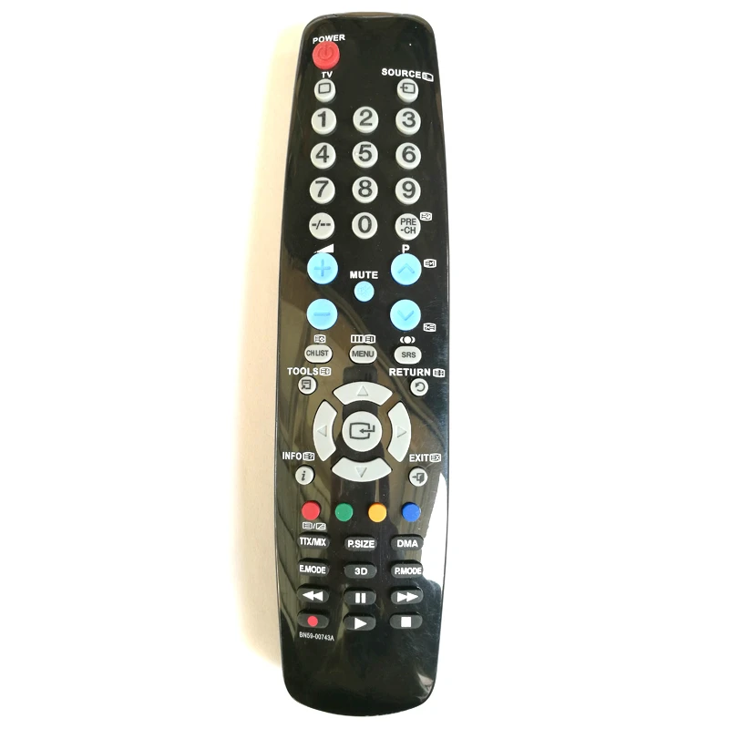 Новая замена для SAMSUNG 3D LCD TV Remote control BN59-00743A BN5900743A UNIVERSAL Fernbedienung | Электроника