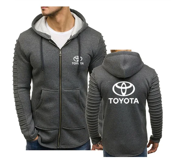 

2020 NEW Hoodies Men for Toyota Car Logo Print Sweatshirt Spring Autumn New Men Hoodie Casual Fashion Fitness Coats