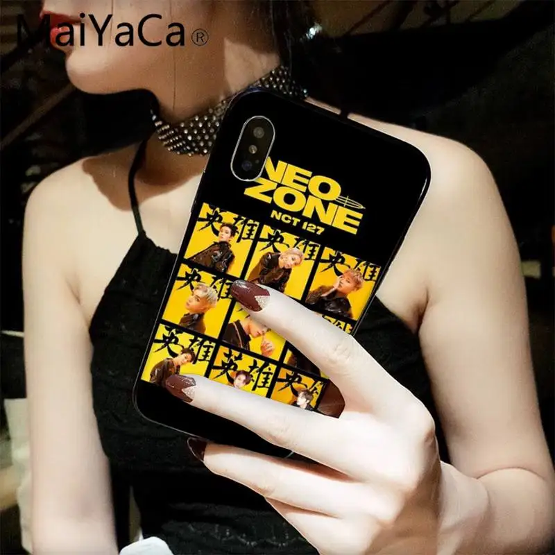 

MaiYaCa NCT 127 Customer qouqe funda Phone Case for iPhone 12 8 7 6 6S Plus X XS MAX 5 5S SE XR 11 12 pro promax