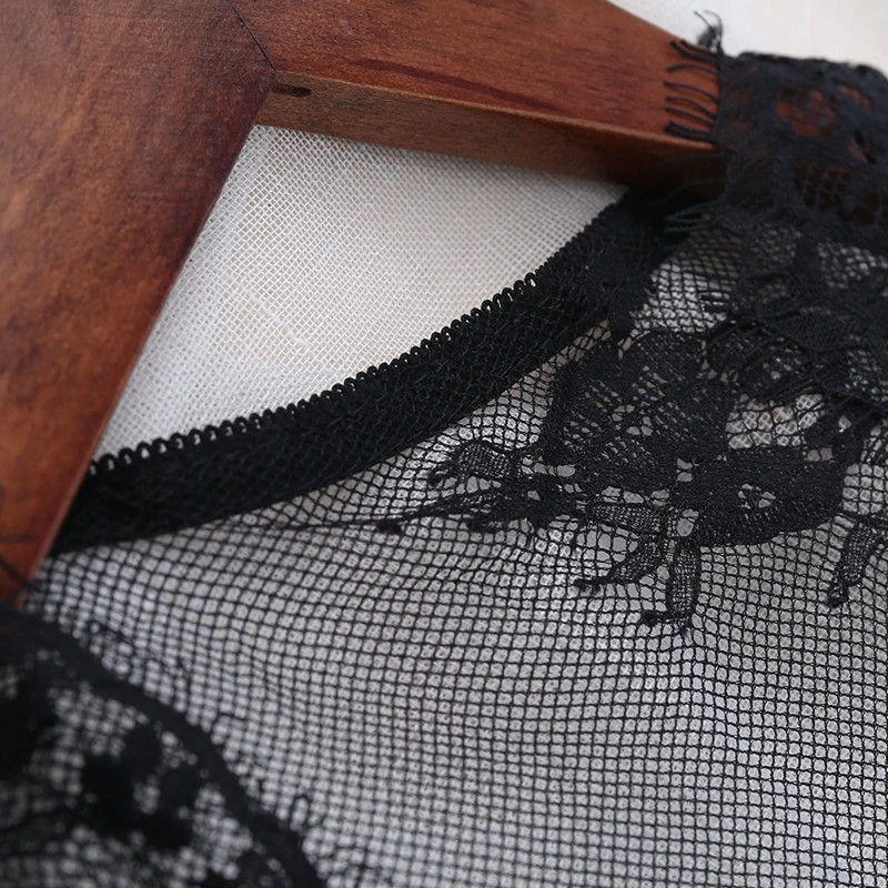 

Lace Open Front Maternity Dress See Through Clothes Photography Props New L9CD