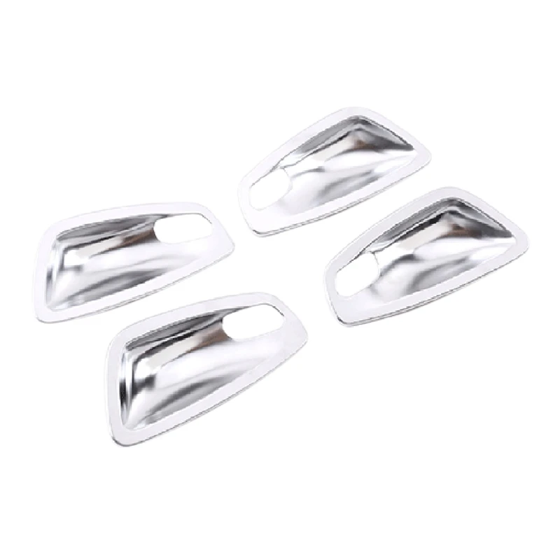 

4Pcs Inner Door Bowl Automotive Interior Prevent Scratches Car Door Handle Prevent Fading for 1 Series 2007-2011