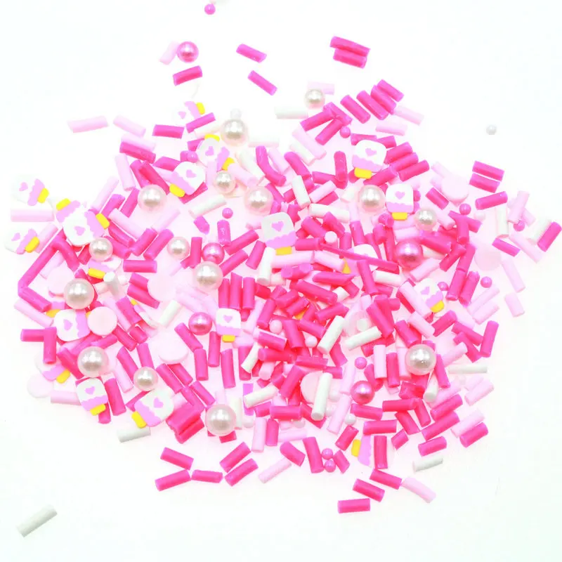 

20g Polymer Clay Christmas Halloween Pearl Mix Resin Stuff Nail Art Jewelry Fillings Pendant Accessory DIY Charms Handmade Craft