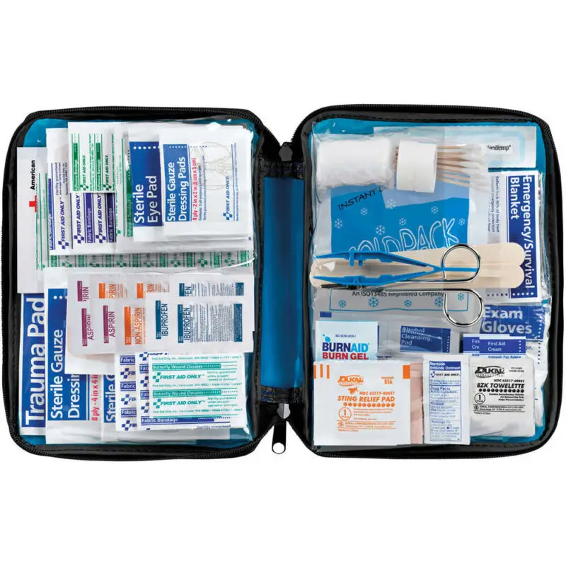 

2020 New Fashion 299 Piece Emergency First Aid Kit Trauma Medical Bag Compact Home Car Taxi
