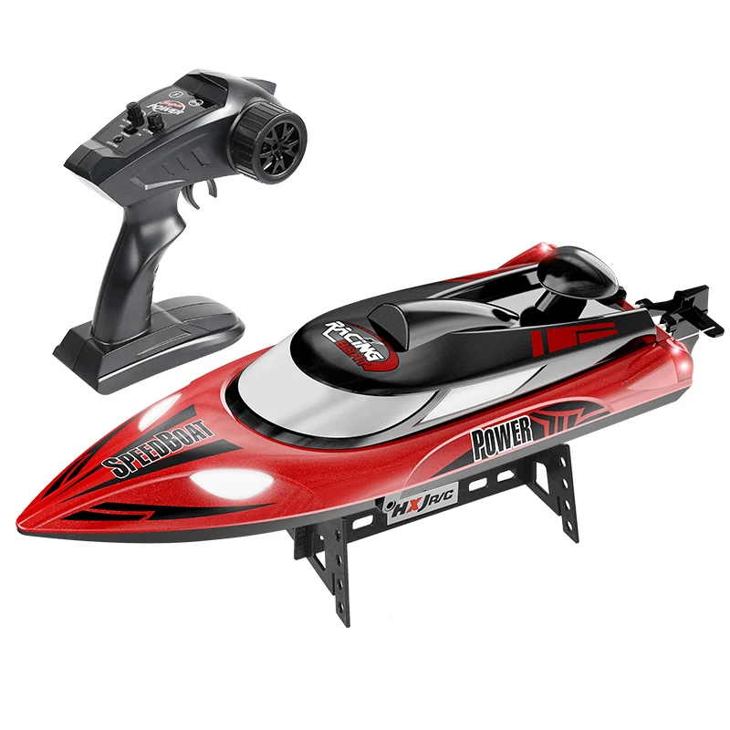 HongXunJie HJ810/HJ806 High Speed RC racing Boat 35km/h 200m Control Distance Fast Ship With Water Cooling System |