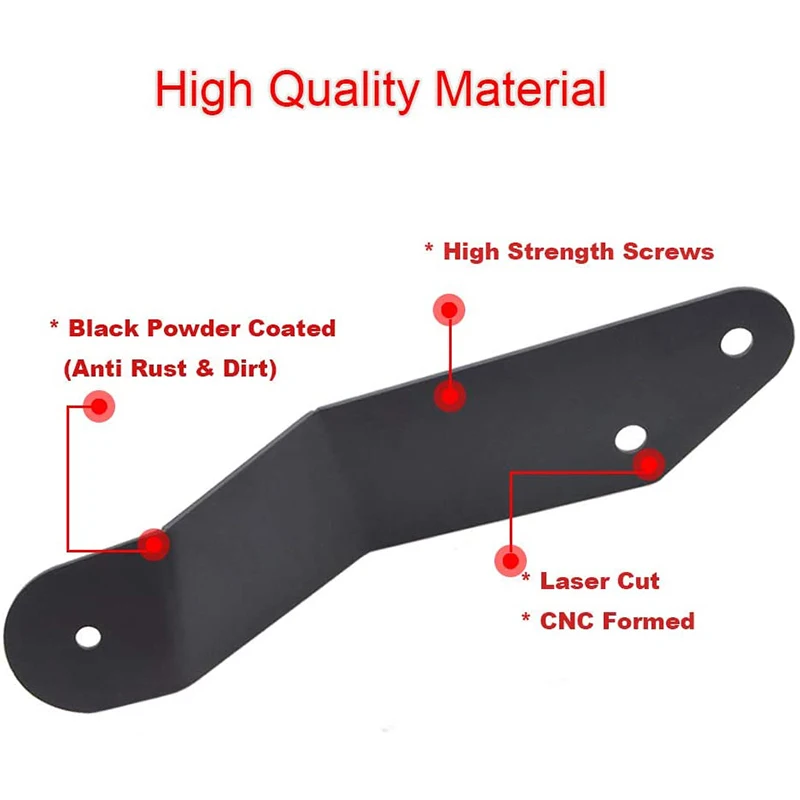 Передний верхний лобовое стекло 42 дюйма светодиодный светильник бар Монтажный