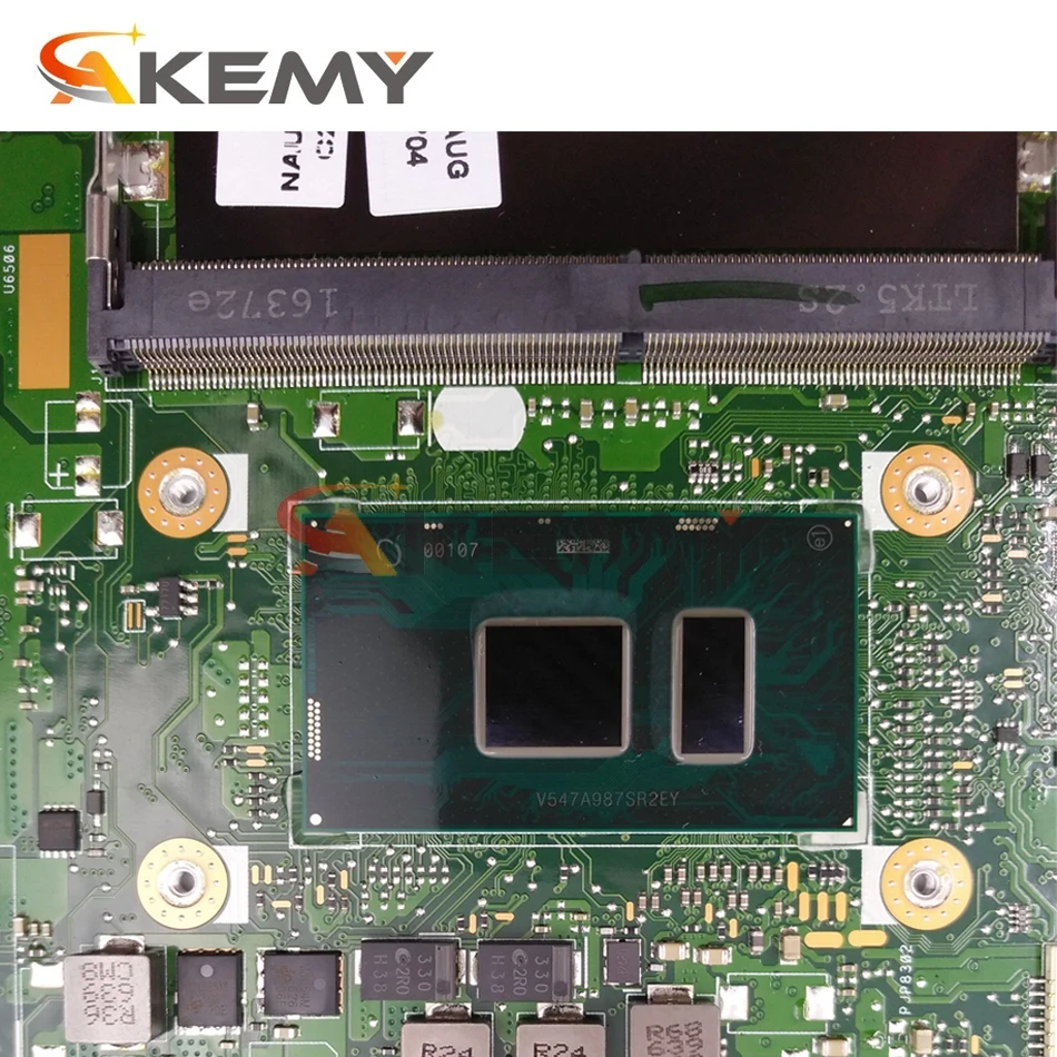 akemy x556uv laptop motherboard for asus x556uqk x556ub x556uq x556uj x556uf x556u original mainboard 8gb ram i3 7100u gt940mx free global shipping