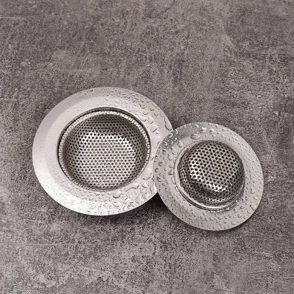 

Bathroom Sewer Anti Clog Hair Clean Up Mesh Trap Waste Catcher Drain Filter Sink Strainer