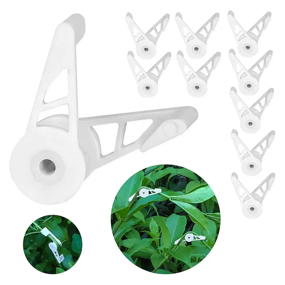 

Фиксированные зажимы для ветвей растений, регулируемые углы вращения на 360 градусов для обучения растениям, изогнутый держатель для садово...