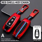 Чехол из цинкового сплава с 3 кнопками для автомобильного ключа, чехол для Suzuki Vitara Swift Ignis Kizashi SX4 Baleno Ertiga 2016 2017 2018 2019