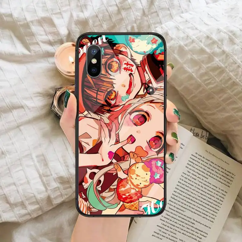 

Anime Toilet-Bound Hanako-kun Phone Case Tempered glass For iphone 6 6S 7 8 plus X XS XR 11 12 mini PRO MAX
