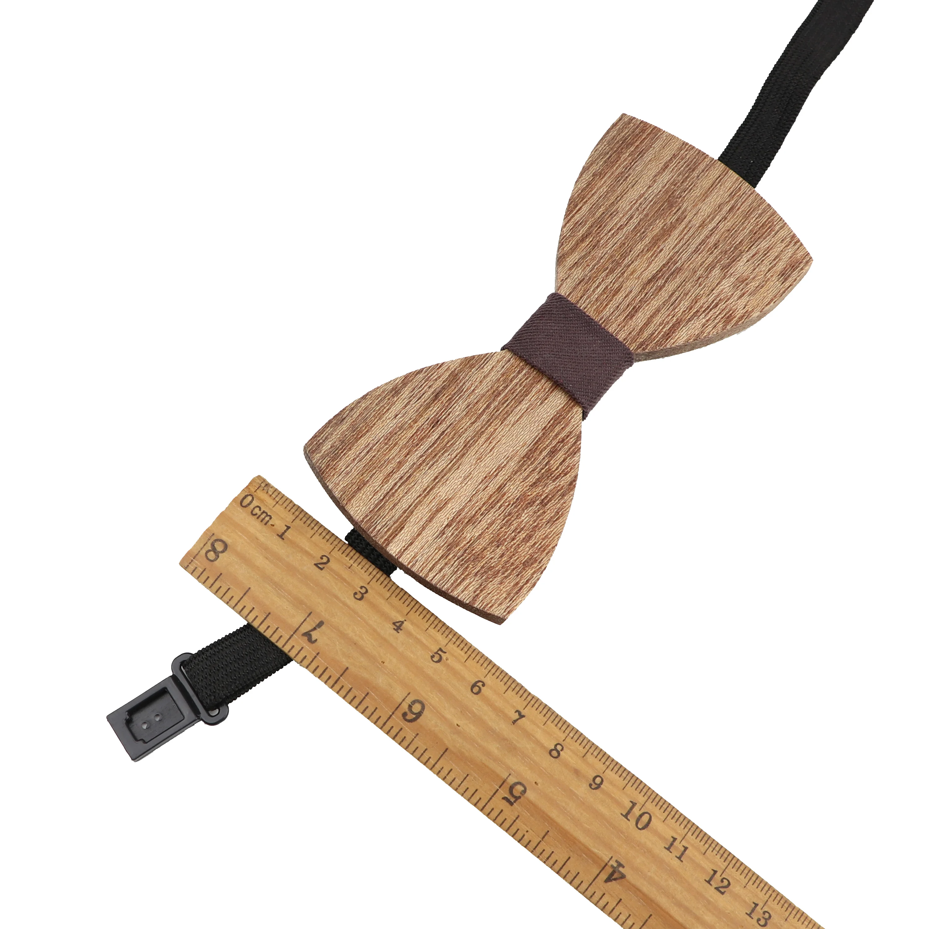 Набор деревянных галстуков-бабочек ручной работы для мужчин Мягкие Замшевые