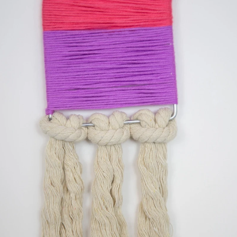 

Nordic Woven Rainbow Tapestry Wall Hanging Living Room Bedroom Color Pendant Decoration Wall Hanging Home Decor