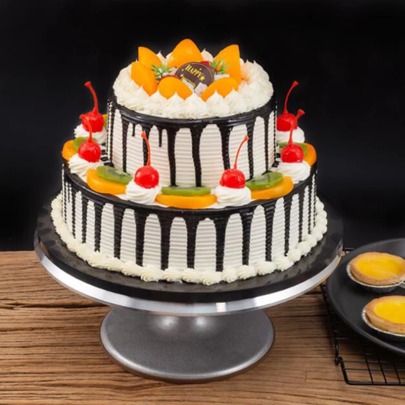 Инструмент для выпечки легированная вращающаяся подставка крема торта стола