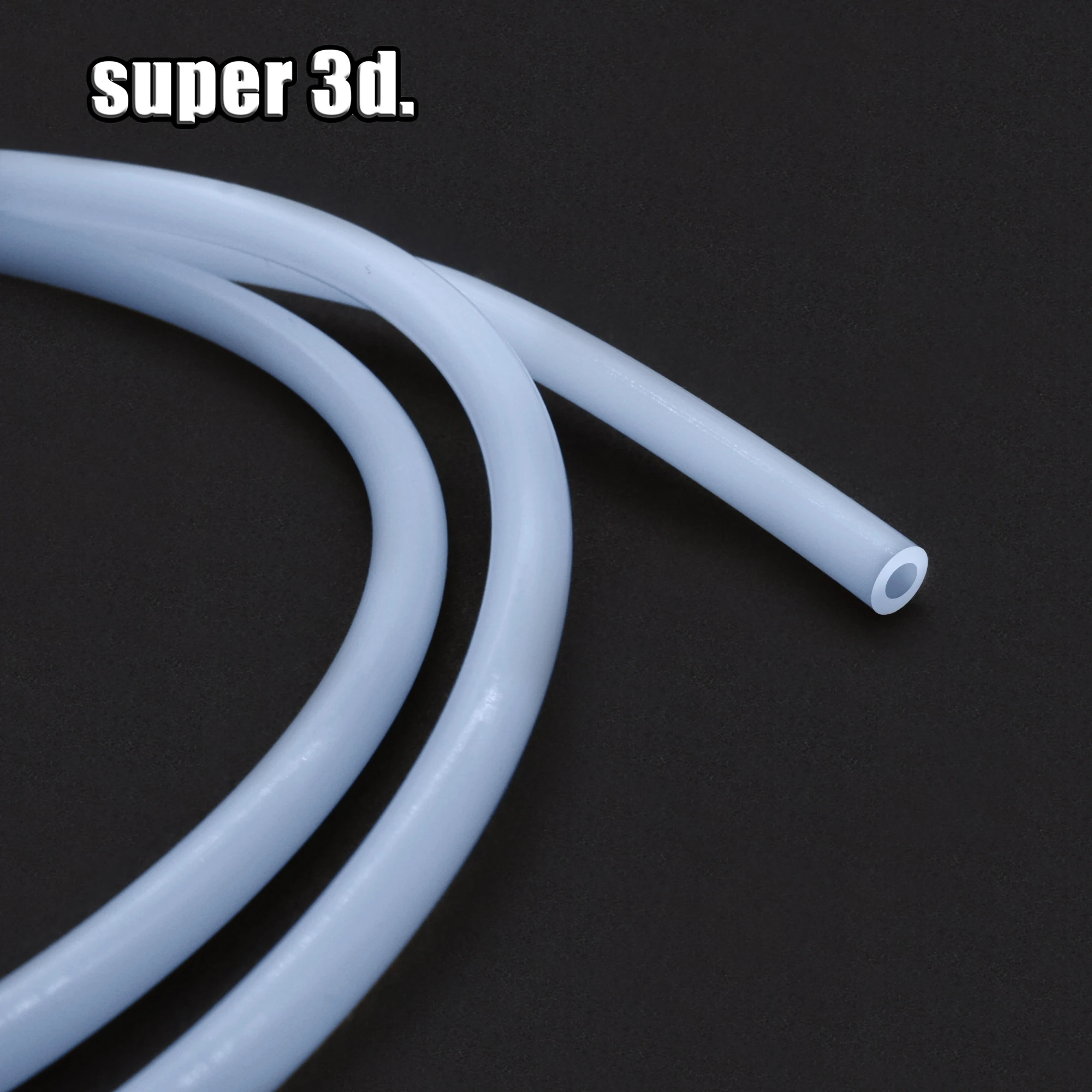 3d принтер Часть 1 метр Боуден экструдер PTFE трубка тефлоновая труба для J-head Hotend V5 V6 1,75 мм/3 мм нить ID 2 мм 1 мм 3 мм OD 4 мм