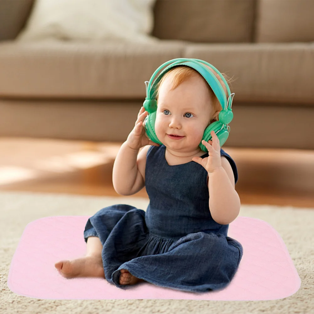 

5pcs Waterproof and Reusable Portable Changing Pads Eco-Cotton Baby Diaper Pads