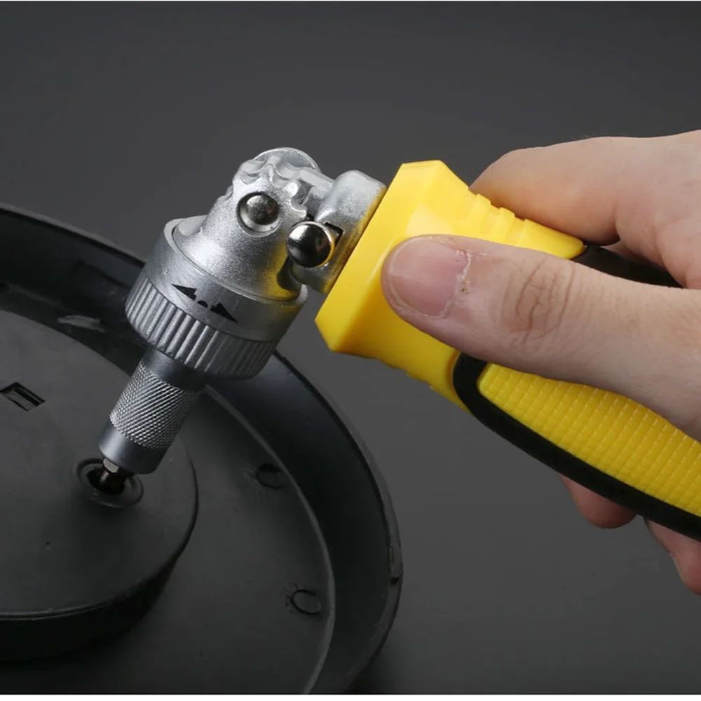 

12-in-1 Ratchet Foldable 180 Degree T-Type With Batch Head Screwdriver Set One Word Plumscrewdriver Household Maintenance Tools