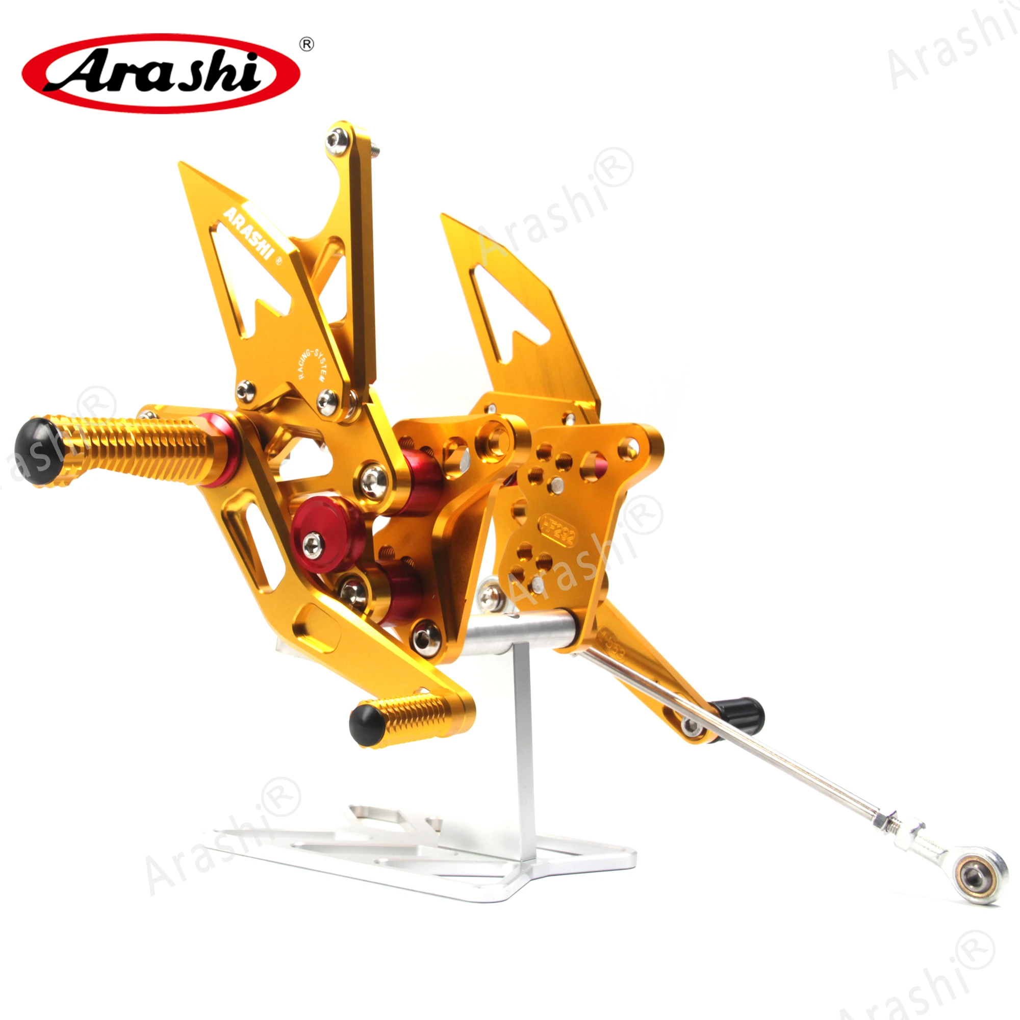 Arashi для SUZUKI GSXR 1300 Hayabusa 1999 2001 2002 2003 2004 2005 2006 2007 CNC Rider задняя насадка Регулируемые