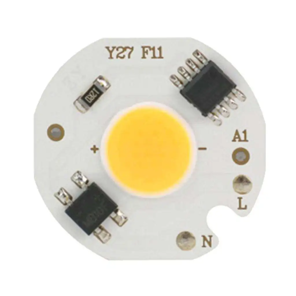 

3W LED COB Light Chip Smart IC Driver Bulb Lamp For DIY Spotlight Warm White