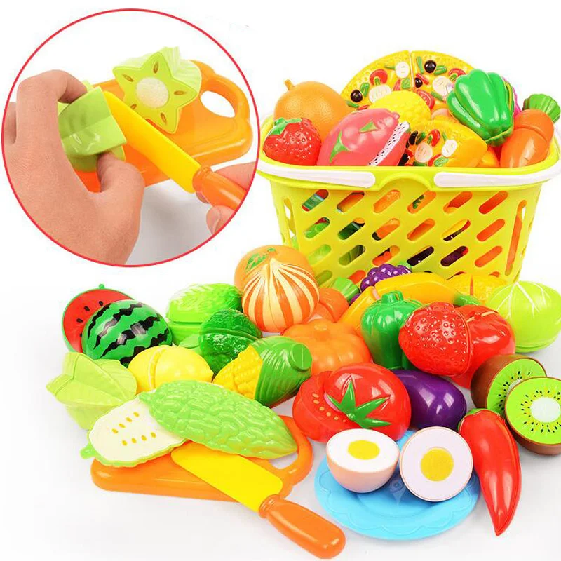 Лидер продаж Детская игра в кухню искусственные Детские овощи миниатюрная еда