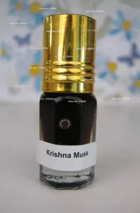 KRISHNA MUSK, Концентрированное Парфюмерное масло Attar, прочное, 5 мл, в рулоне, бесплатная доставка
